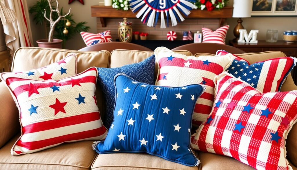 DIY patriotic pillows DIY patriotic pillows