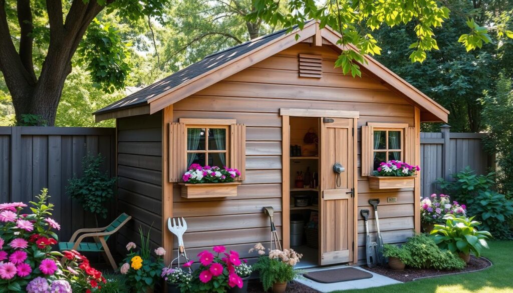 garden shed features